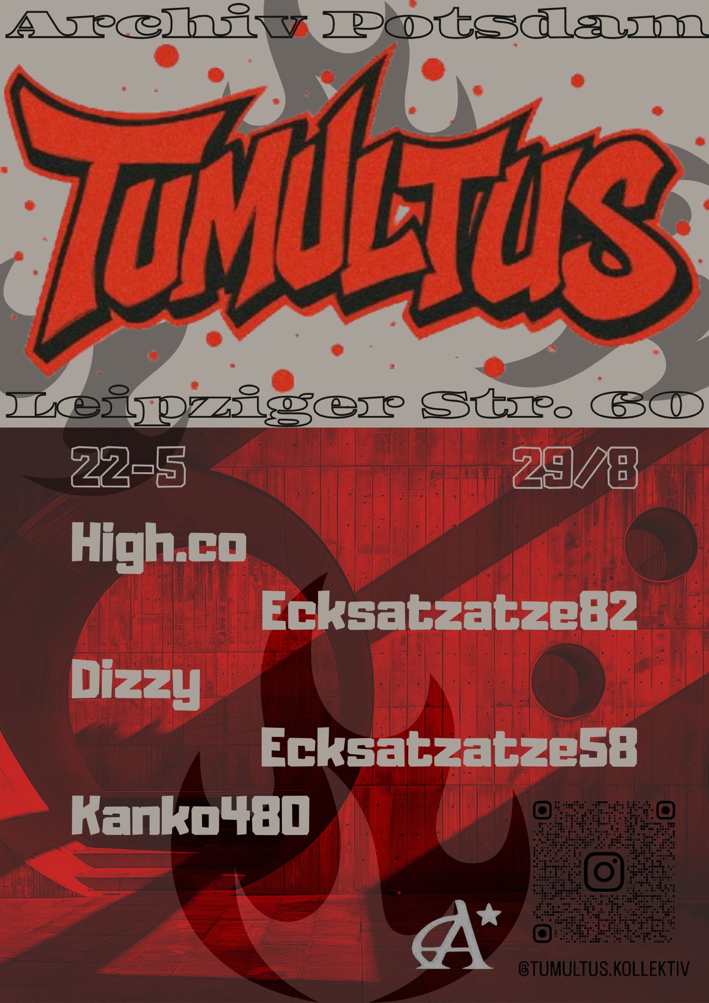 Plakat Tumultus