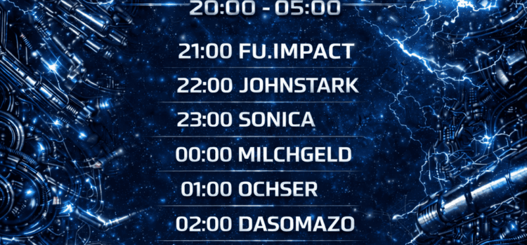 Veranstaltungsplakat BaseRave