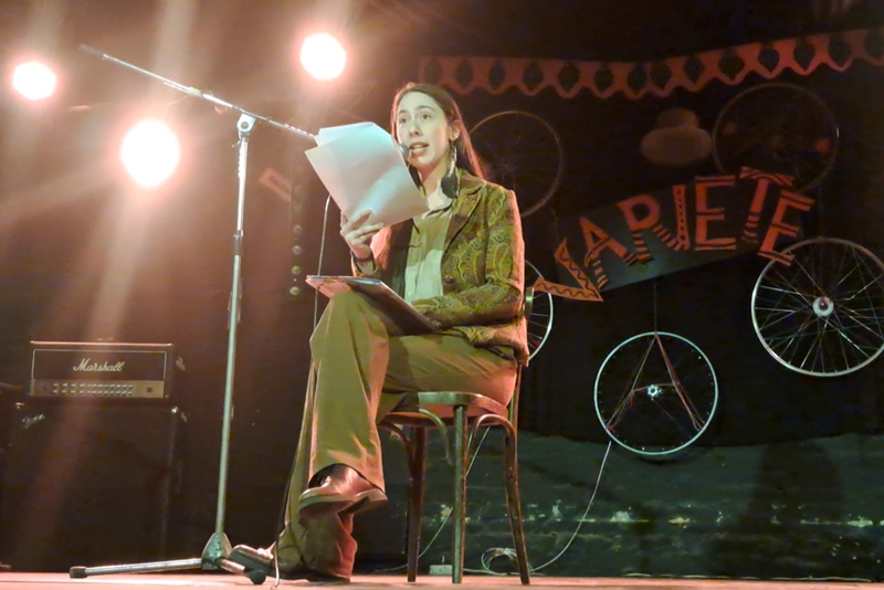 Katharina Luisa Hengstebeck auf der Bühne